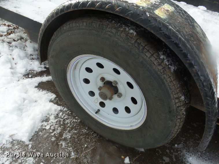 image for item EF9599 2018 M&S 5X10 tilt deck utility trailer