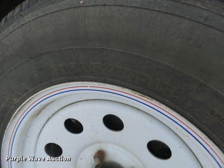 image for item EF9599 2018 M&S 5X10 tilt deck utility trailer