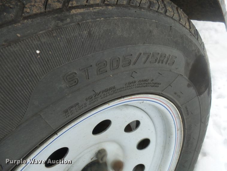 image for item EF9599 2018 M&S 5X10 tilt deck utility trailer