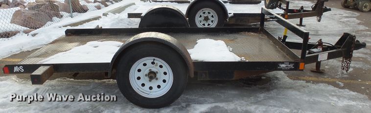 image for item EF9600 2018 M&S 5X10 tilt deck utility trailer