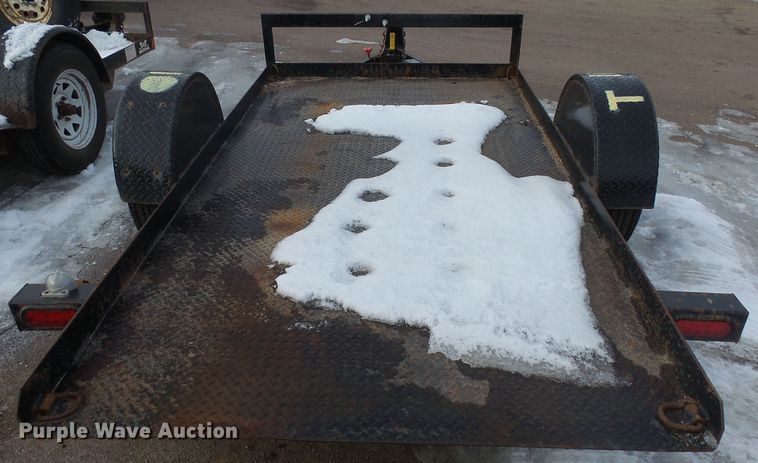 image for item EF9600 2018 M&S 5X10 tilt deck utility trailer