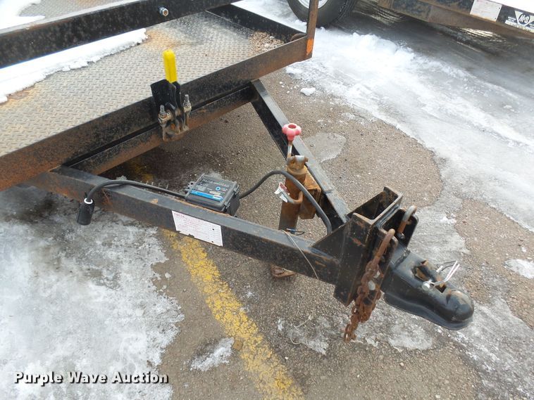 image for item EF9600 2018 M&S 5X10 tilt deck utility trailer