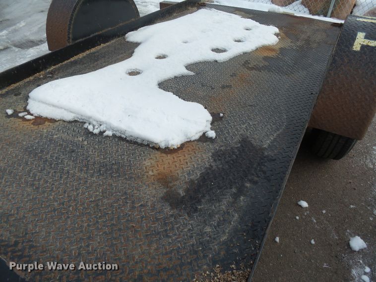 image for item EF9600 2018 M&S 5X10 tilt deck utility trailer