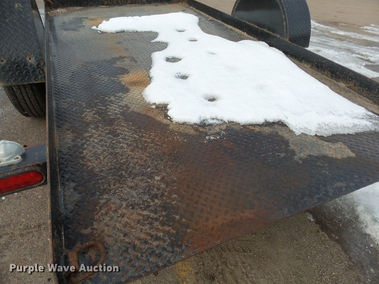 image for item EF9600 2018 M&S 5X10 tilt deck utility trailer