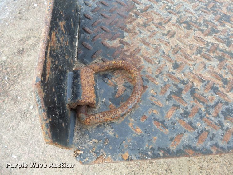 image for item EF9600 2018 M&S 5X10 tilt deck utility trailer