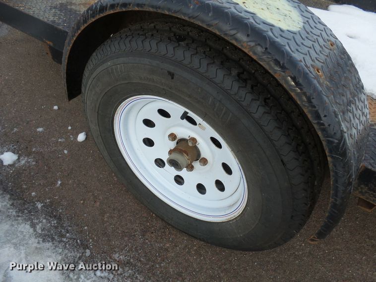 image for item EF9600 2018 M&S 5X10 tilt deck utility trailer