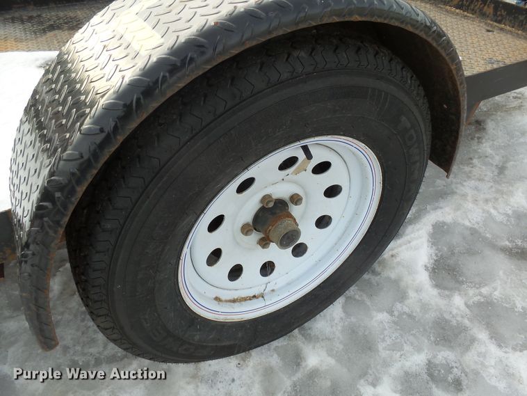 image for item EF9600 2018 M&S 5X10 tilt deck utility trailer