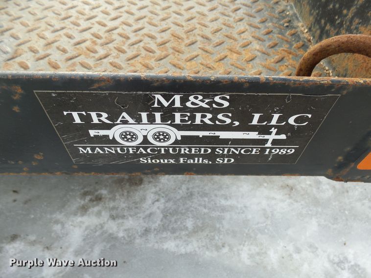 image for item EF9600 2018 M&S 5X10 tilt deck utility trailer