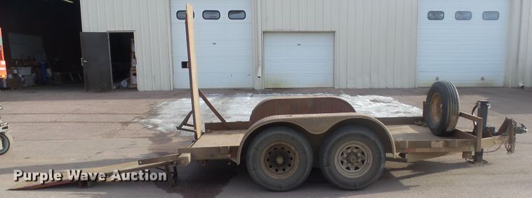 image for item EF9607 2010 M&S 6X12 utility trailer