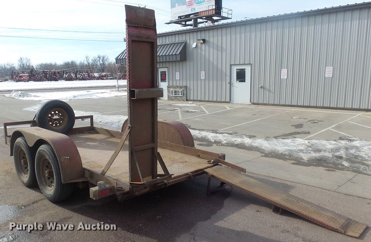 image for item EF9607 2010 M&S 6X12 utility trailer