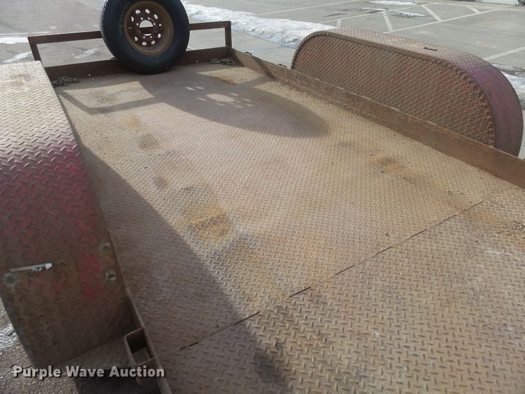 image for item EF9607 2010 M&S 6X12 utility trailer