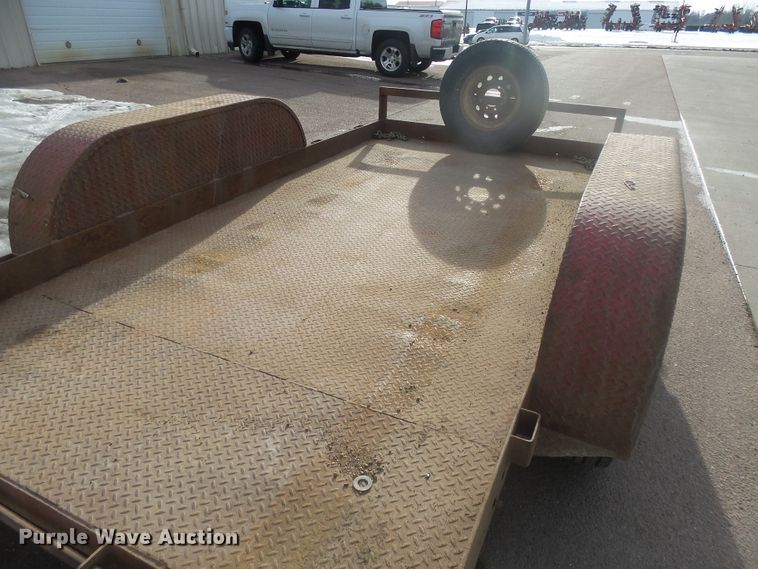 image for item EF9607 2010 M&S 6X12 utility trailer