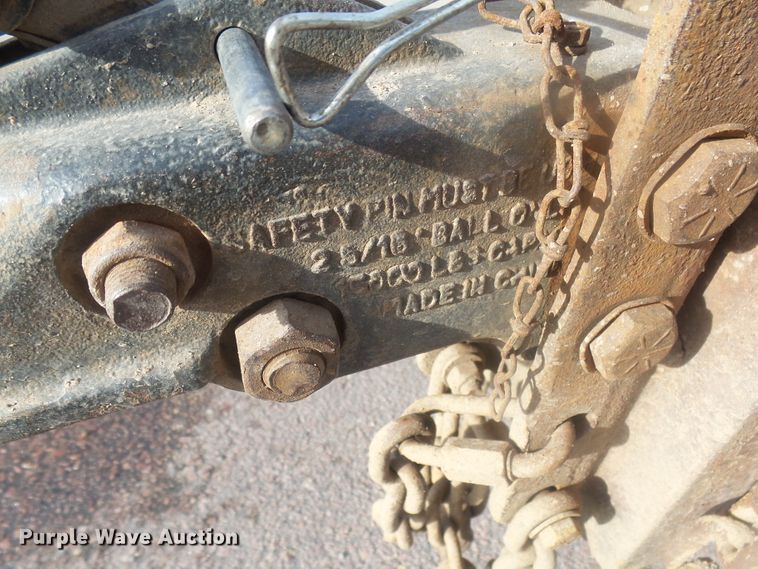 image for item EF9607 2010 M&S 6X12 utility trailer