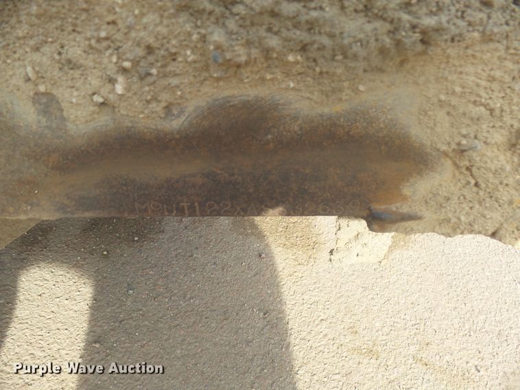 image for item EF9607 2010 M&S 6X12 utility trailer