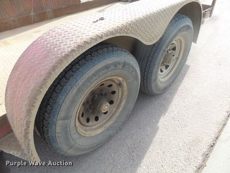 image for item EF9607 2010 M&S 6X12 utility trailer