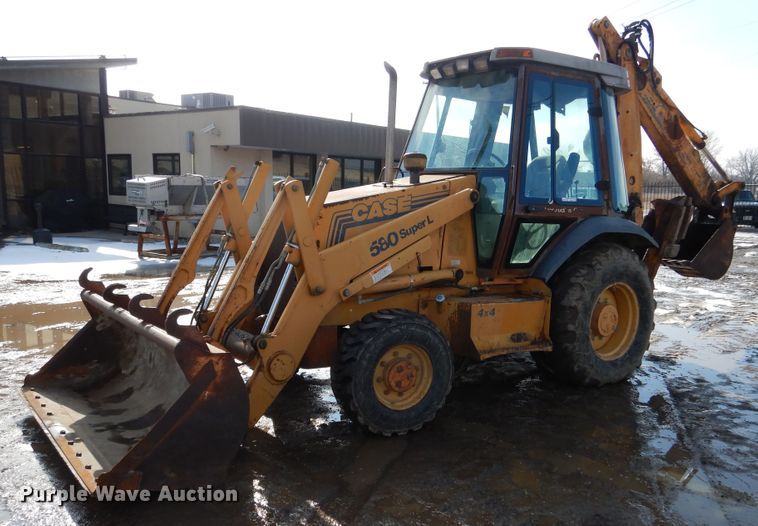 image for item EK9144 1995 Case 580 Super L backhoe