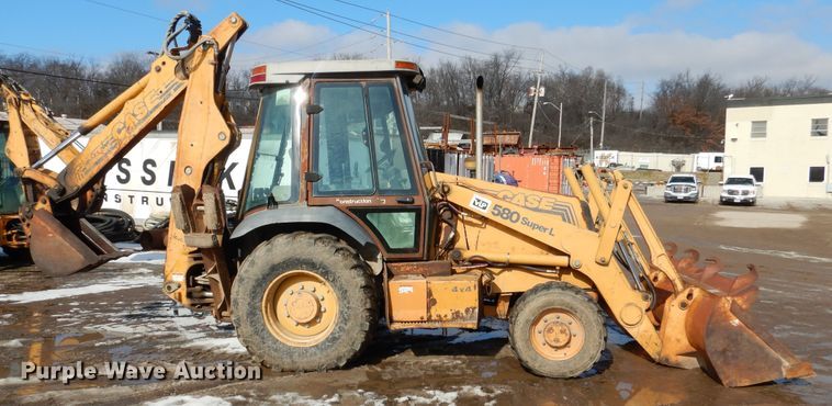 image for item EK9144 1995 Case 580 Super L backhoe