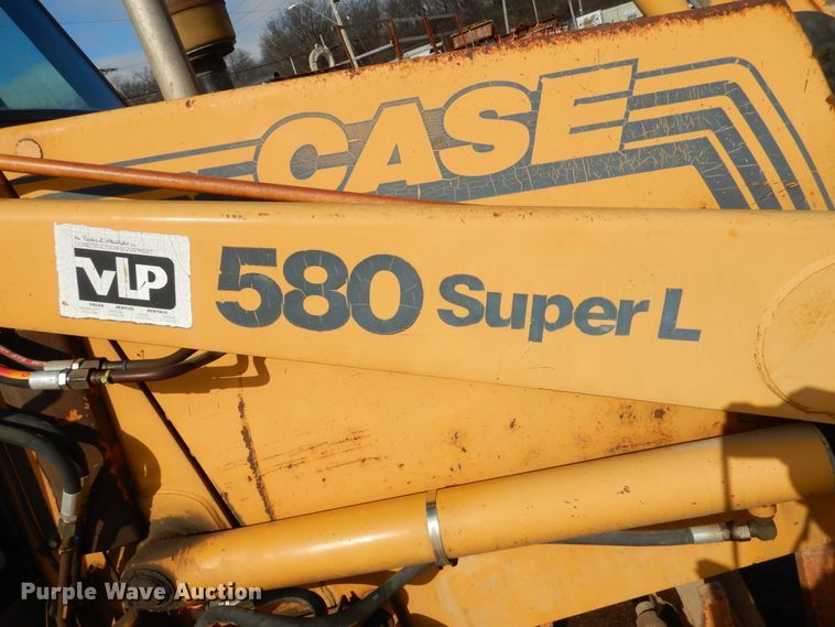 image for item EK9144 1995 Case 580 Super L backhoe