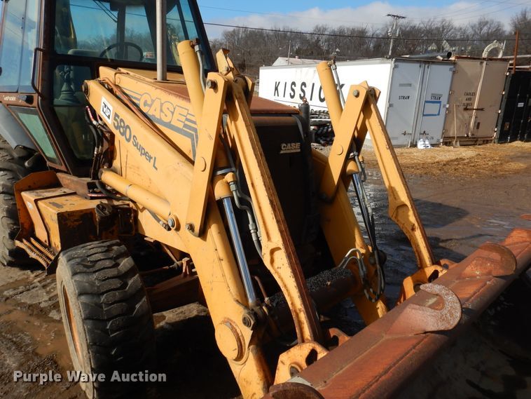 image for item EK9144 1995 Case 580 Super L backhoe