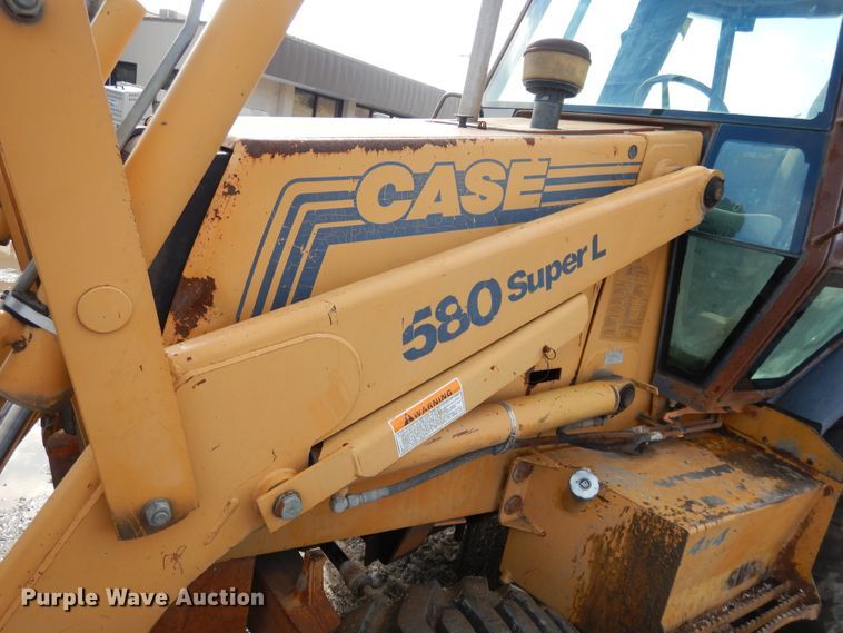 image for item EK9144 1995 Case 580 Super L backhoe