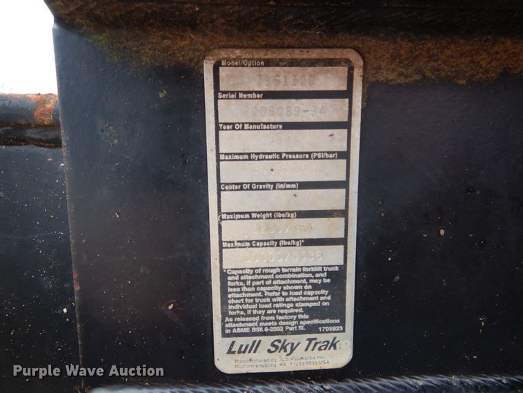 image for item EK9148 2006 Lull 644E-42 telehandler