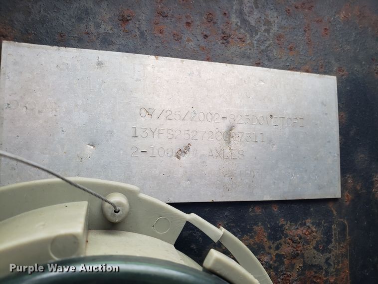 image for item EL9765 2002 Starlite equipment trailer