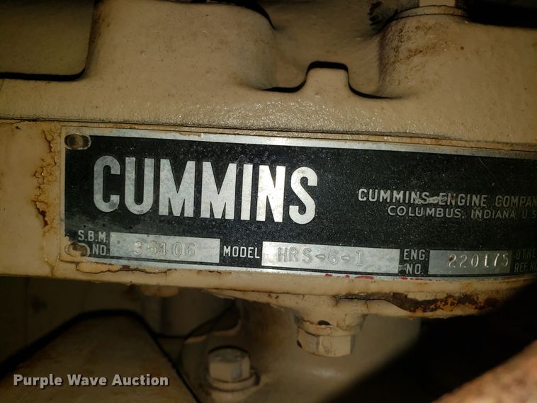 image for item EL9777 Cummins generator