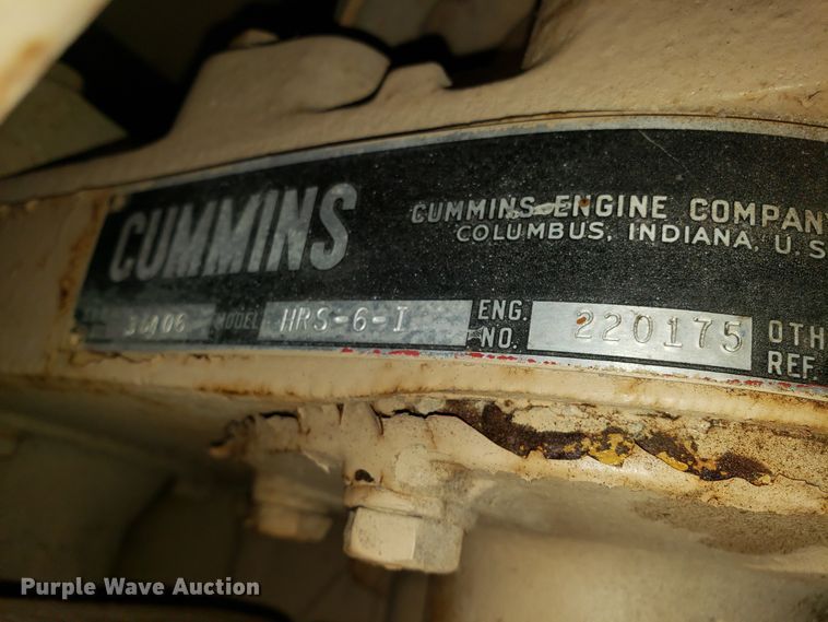 image for item EL9777 Cummins generator