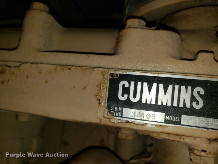 image for item EL9777 Cummins generator