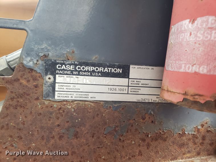 image for item EL9783 2001 Case 1845C skid steer