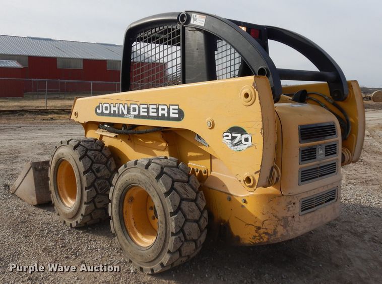 image for item ER9837 2000 John Deere 270 skid steer