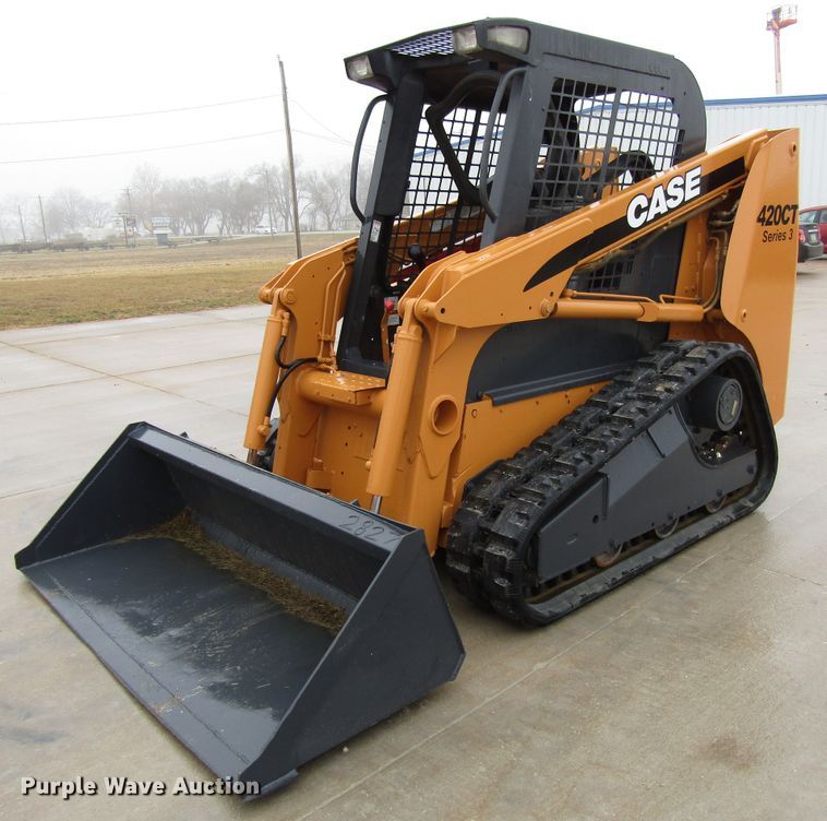 image for item FD9333 2008 Case 420CT Series 3 skid steer