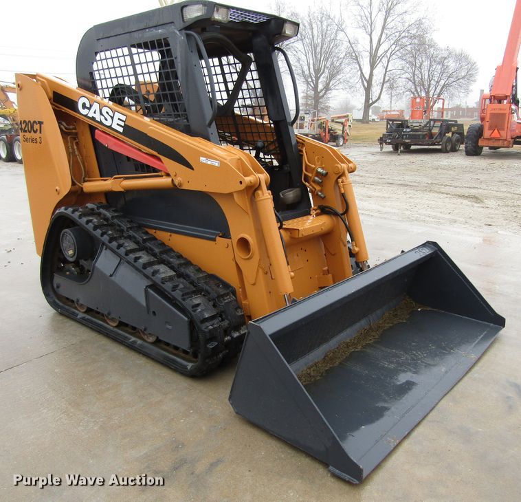 image for item FD9333 2008 Case 420CT Series 3 skid steer