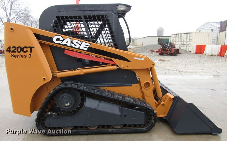 image for item FD9333 2008 Case 420CT Series 3 skid steer