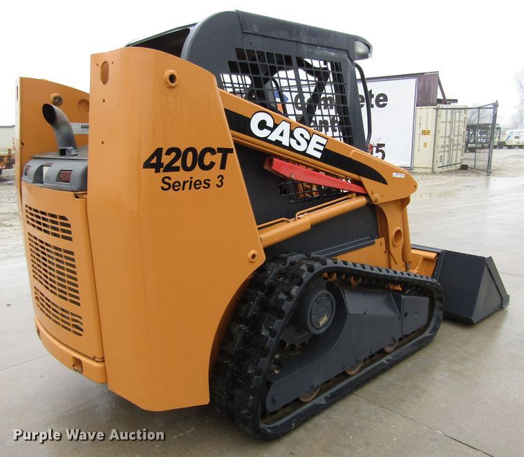 image for item FD9333 2008 Case 420CT Series 3 skid steer