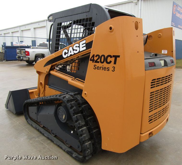 image for item FD9333 2008 Case 420CT Series 3 skid steer