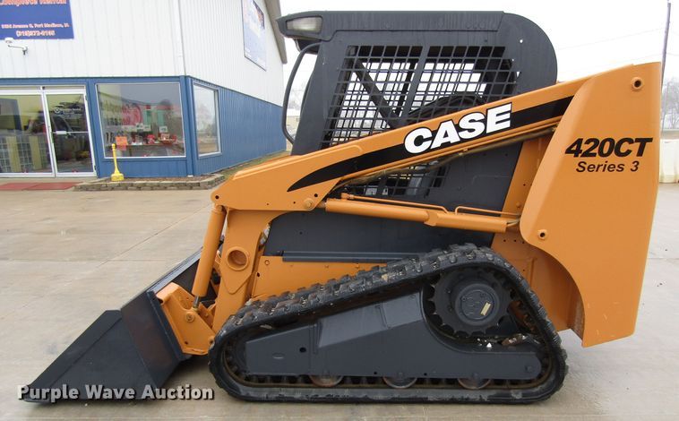 image for item FD9333 2008 Case 420CT Series 3 skid steer