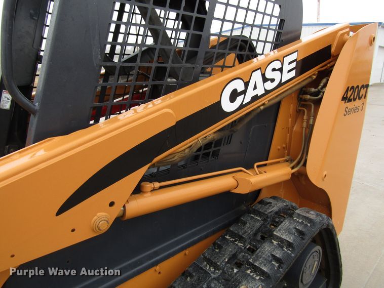 image for item FD9333 2008 Case 420CT Series 3 skid steer