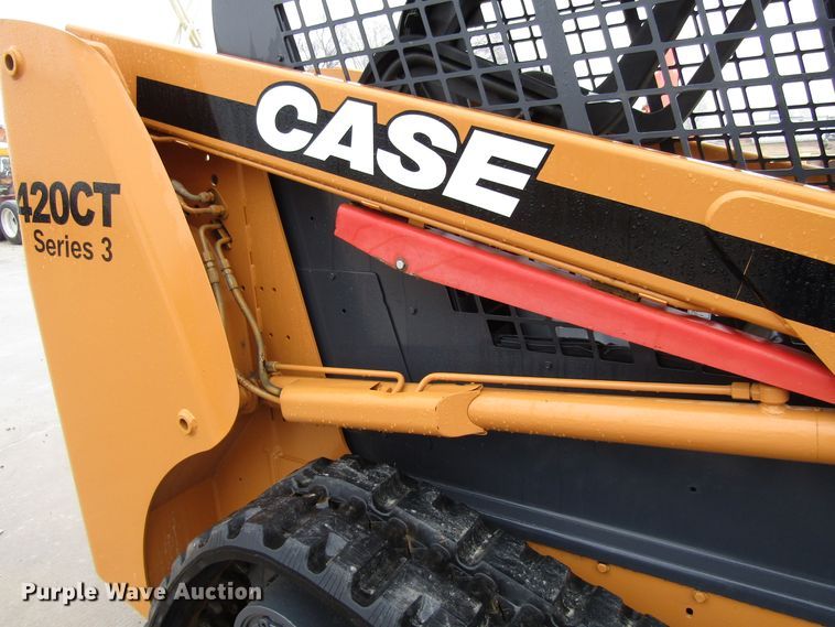 image for item FD9333 2008 Case 420CT Series 3 skid steer