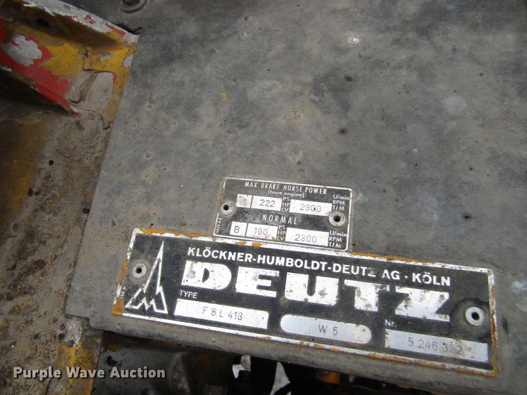 image for item FD9334 1974 Hoes 684 trencher