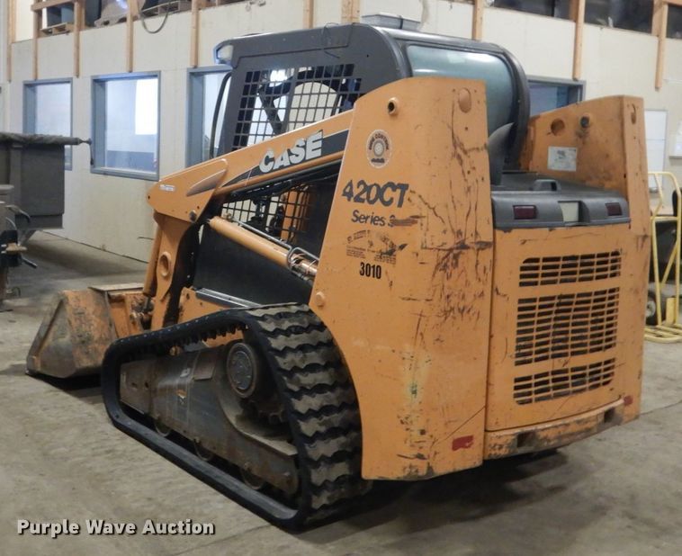 image for item FU9120 2008 Case 420CT Series 3 skid steer