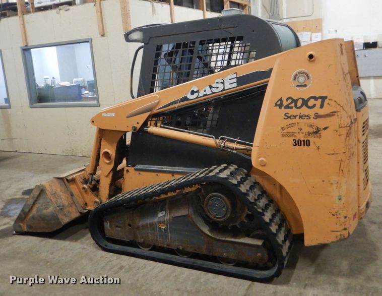 image for item FU9120 2008 Case 420CT Series 3 skid steer
