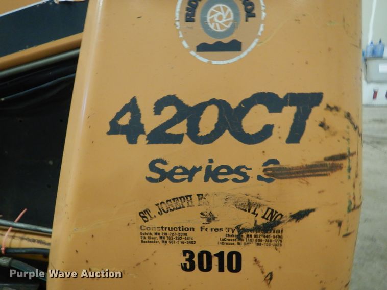 image for item FU9120 2008 Case 420CT Series 3 skid steer