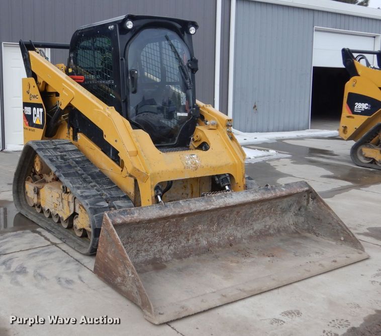 image for item FU9138 2015 Caterpillar 289D skid steer