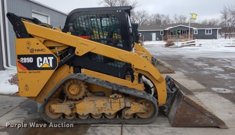 image for item FU9138 2015 Caterpillar 289D skid steer