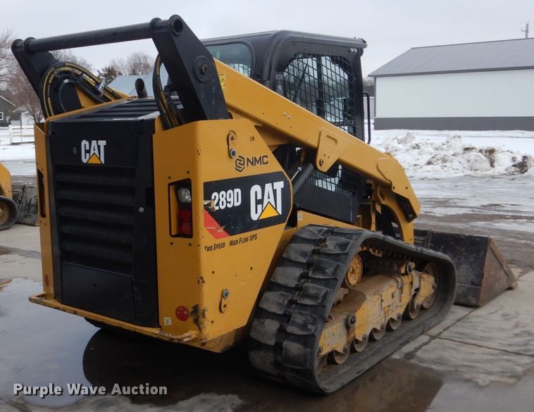 image for item FU9138 2015 Caterpillar 289D skid steer