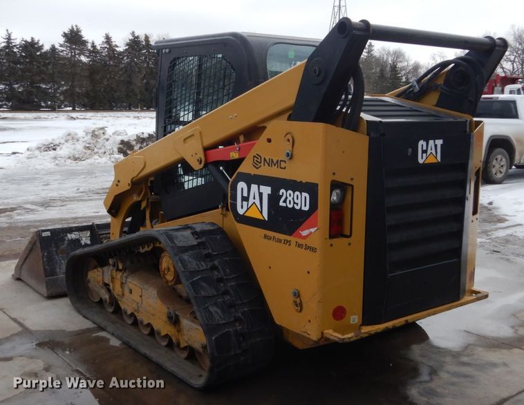 image for item FU9138 2015 Caterpillar 289D skid steer