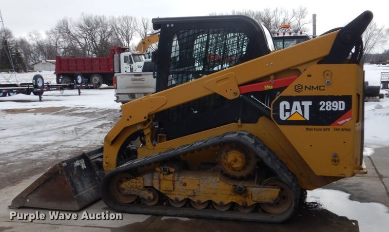 image for item FU9138 2015 Caterpillar 289D skid steer