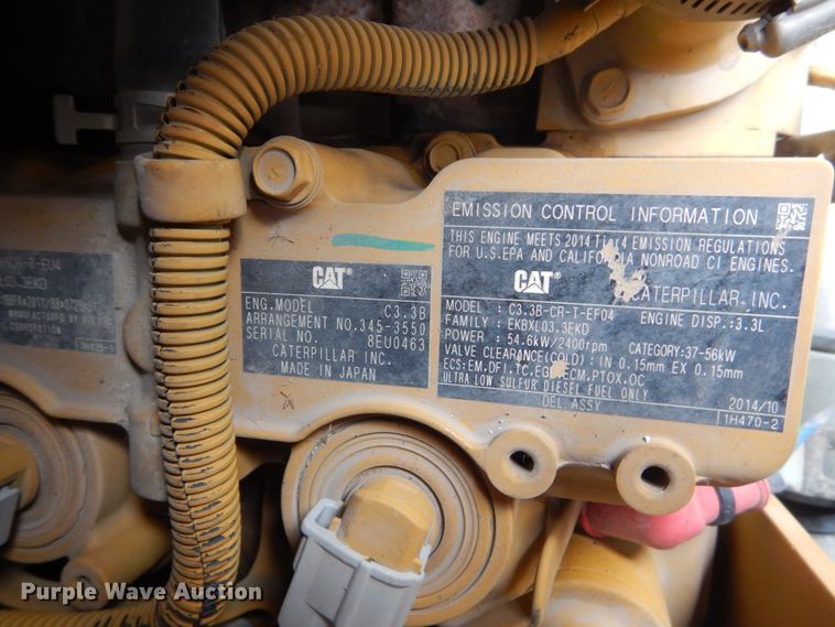 image for item FU9138 2015 Caterpillar 289D skid steer