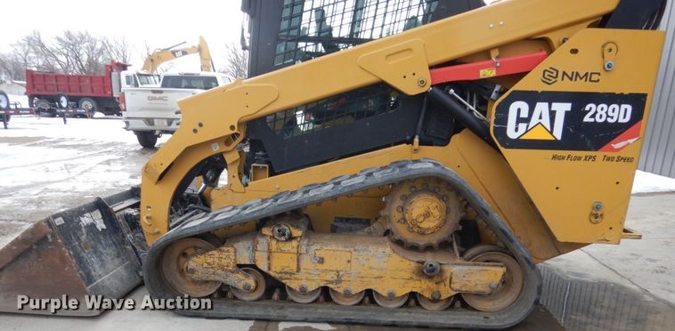 image for item FU9138 2015 Caterpillar 289D skid steer